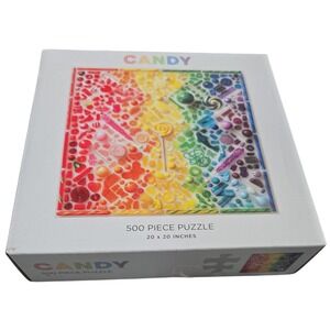 Galison CANDY 500 piece puzzle jigsaw COMPLETE